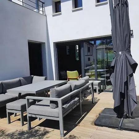 Villa Maison Contemporaine Proche Biarritz Avec Jacuzzi Bassussarry